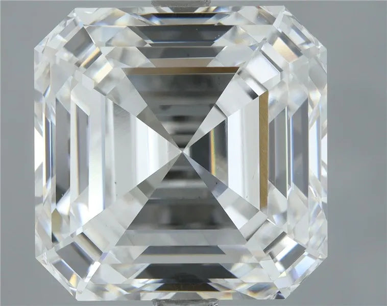 7.23ct Asscher Lab Grown Diamond (Colour E, Clarity VS1, Cut EX, IGI Certified)