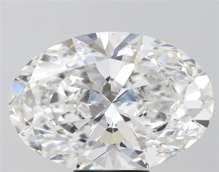 7.26ct Oval Lab Grown Diamond (Colour F, Clarity VVS2, IGI Certified)