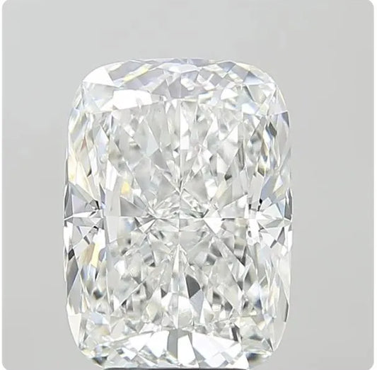 7.34ct Cushion modified Lab Grown Diamond (Colour F, Clarity VVS2, IGI Certified)