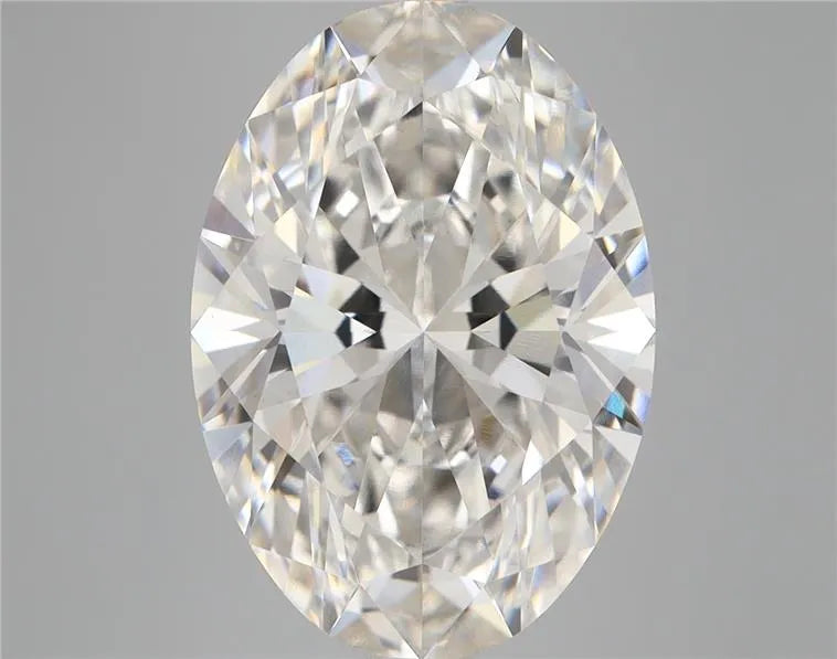 7.36ct Oval Lab Grown Diamond (Colour G, Clarity VVS2, IGI Certified)