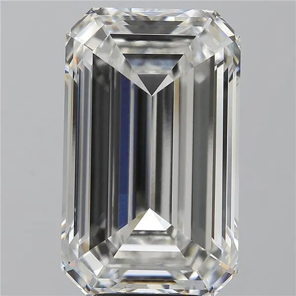 7.40ct Emerald Lab Grown Diamond (Colour F, Clarity VVS2, IGI Certified)