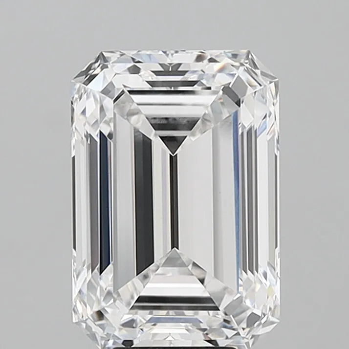 7.51ct Emerald Lab Grown Diamond (Colour E, Clarity VVS2, IGI Certified)