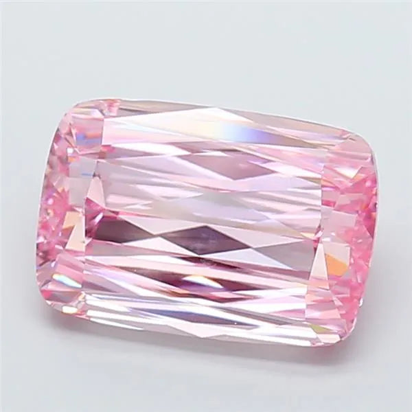 7.53ct Cushion modified Lab Grown Diamond (Colour Fancy Intense Pink, Clarity VS1, IGI Certified)