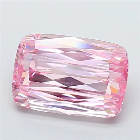 7.53ct Cushion modified Lab Grown Diamond (Colour Fancy Intense Pink, Clarity VS1, IGI Certified)