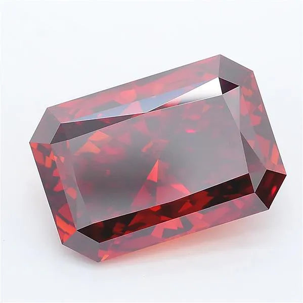 7.53ct Radiant Lab Grown Diamond (Colour Fancy Deep Orangey Brown, Clarity VVS2, IGI Certified)