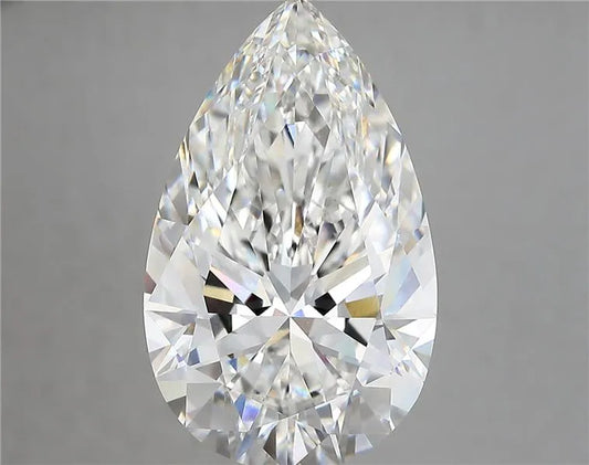7.54ct Pear Lab Grown Diamond (Colour E, Clarity VVS2, IGI Certified)