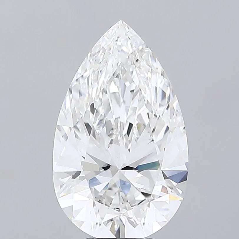 7.54ct Pear Lab Grown Diamond (Colour F, Clarity VVS2, IGI Certified)