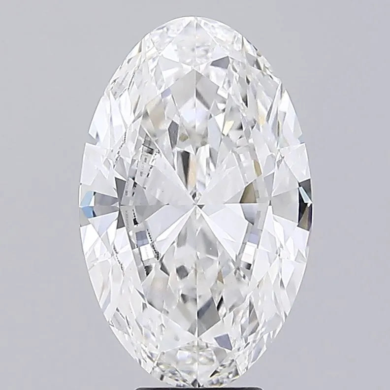 7.55ct Oval Lab Grown Diamond (Colour F, Clarity VVS2, IGI Certified)