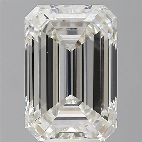 7.58ct Emerald Lab Grown Diamond (Colour G, Clarity VVS2, IGI Certified)