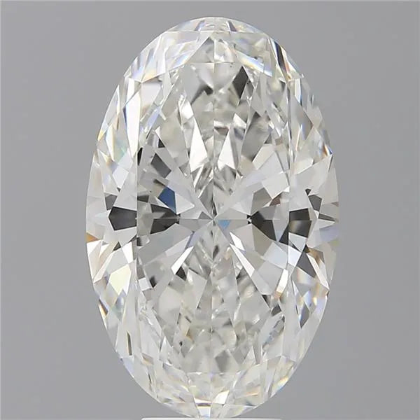 7.58ct Oval Lab Grown Diamond (Colour F, Clarity VVS2, IGI Certified)