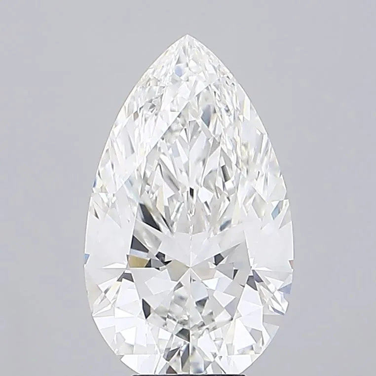 7.58ct Pear Lab Grown Diamond (Colour F, Clarity VVS2, IGI Certified)