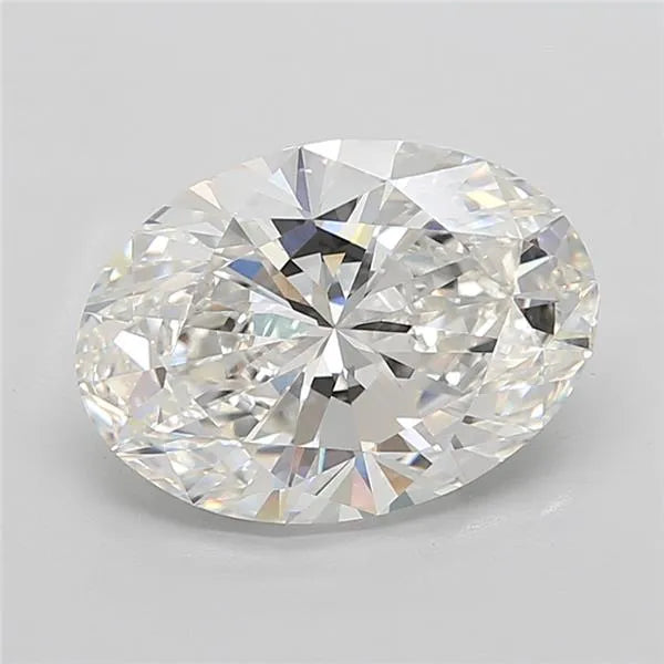 7.59ct Oval Lab Grown Diamond (Colour G, Clarity VVS2, IGI Certified)
