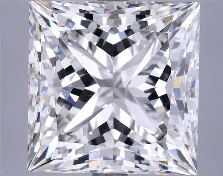 7.59ct Princess Lab Grown Diamond (Colour G, Clarity VS2, IGI Certified)