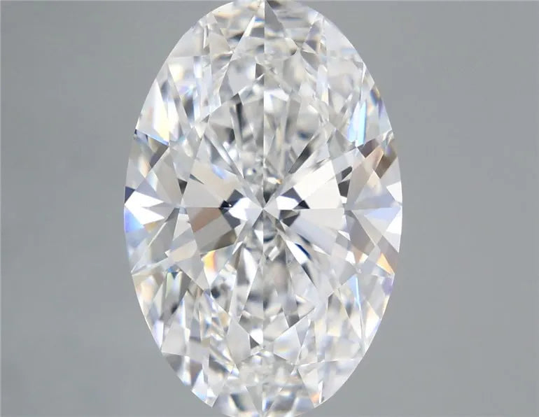 7.96ct Oval Lab Grown Diamond (Colour E, Clarity VVS2, IGI Certified)