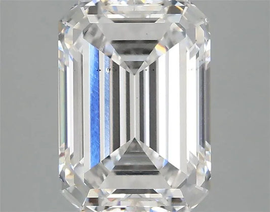 2.96ct Emerald Lab Grown Diamond (Colour D, Clarity VS2, IGI Certified)