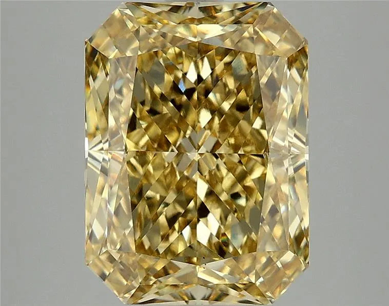 5.07ct Radiant Lab Grown Diamond (Colour Fancy Vivid Yellow, Clarity VS1, IGI Certified)