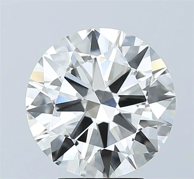 3.00ct Round Lab Grown Diamond (Colour G, Clarity VVS2, Cut EX, IGI Certified)