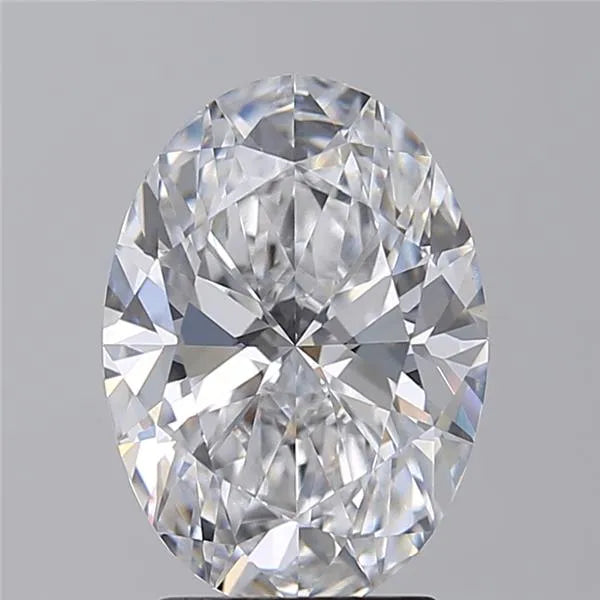 3.03ct Oval Lab Grown Diamond (Colour D, Clarity VVS2, GIA Certified)