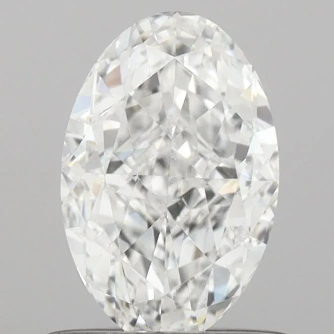 0.84ct Oval Lab Grown Diamond (Colour D, Clarity VVS2, IGI Certified)