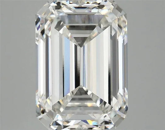 4.01ct Emerald Lab Grown Diamond (Colour F, Clarity VVS2, IGI Certified)