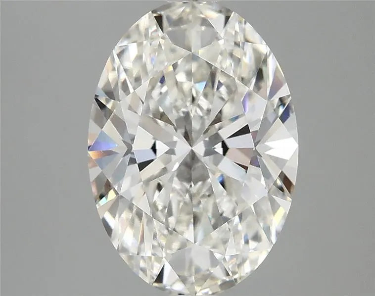 3.08ct Oval Lab Grown Diamond (Colour G, Clarity VVS1, IGI Certified)