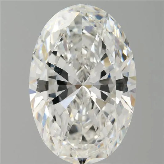 8.00ct Oval Lab Grown Diamond (Colour E, Clarity VVS2, IGI Certified)