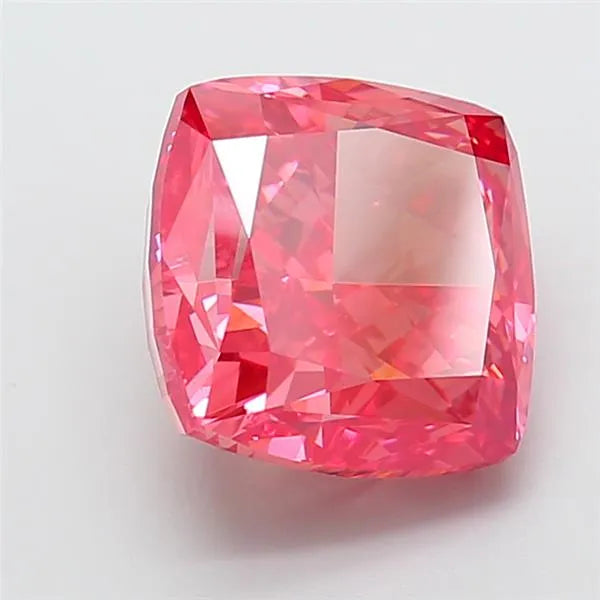 8.02ct Cushion modified Lab Grown Diamond (Colour Fancy Vivid Pink, Clarity VS1, IGI Certified)