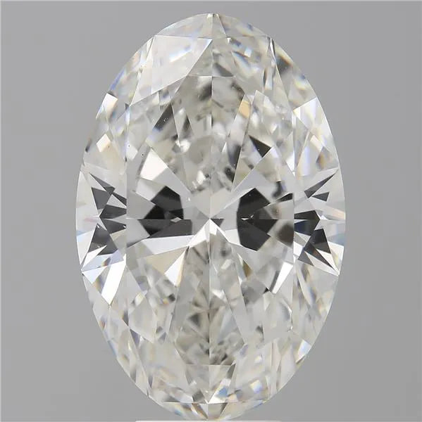 8.02ct Oval Lab Grown Diamond (Colour G, Clarity VS1, IGI Certified)