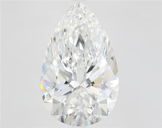 8.02ct Pear Lab Grown Diamond (Colour E, Clarity VVS2, IGI Certified)