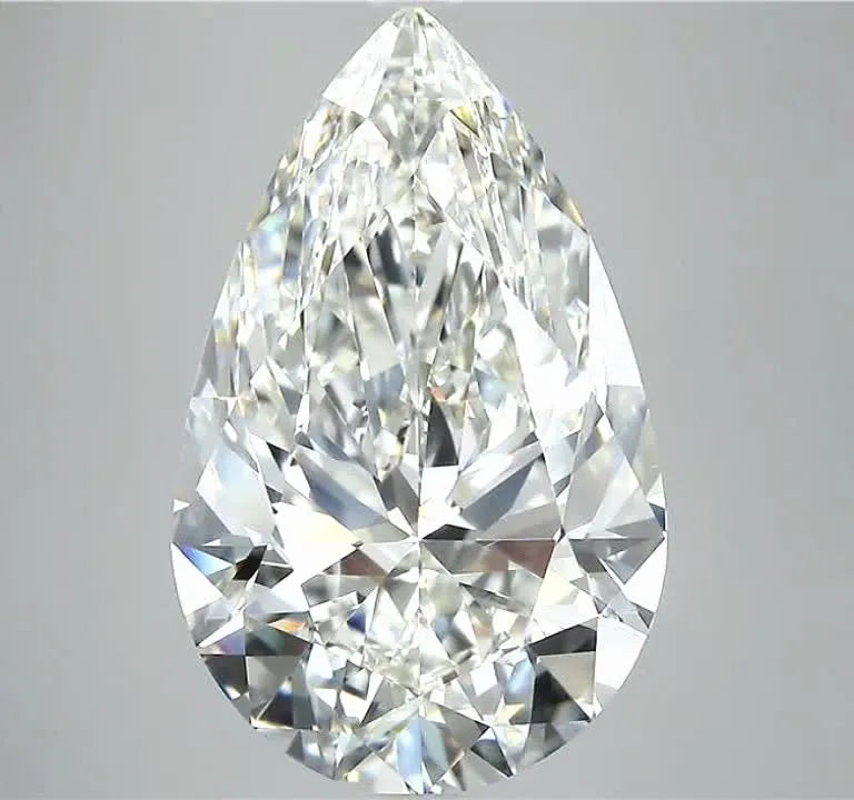 8.02ct Pear Natural Diamond (Colour G, Clarity VVS2, Cut VG, IGI Certified)