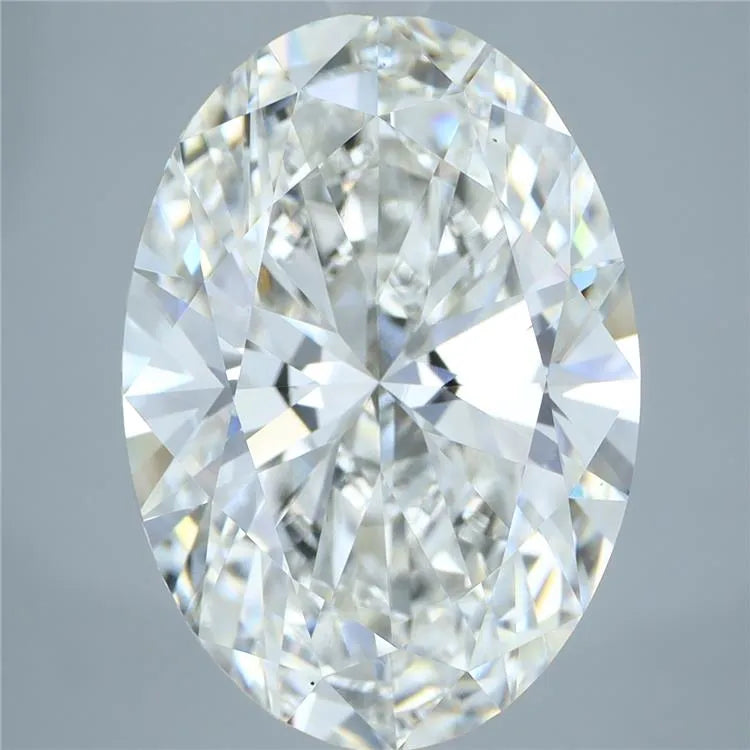 8.03ct Oval Lab Grown Diamond (Colour G, Clarity VVS2, IGI Certified)
