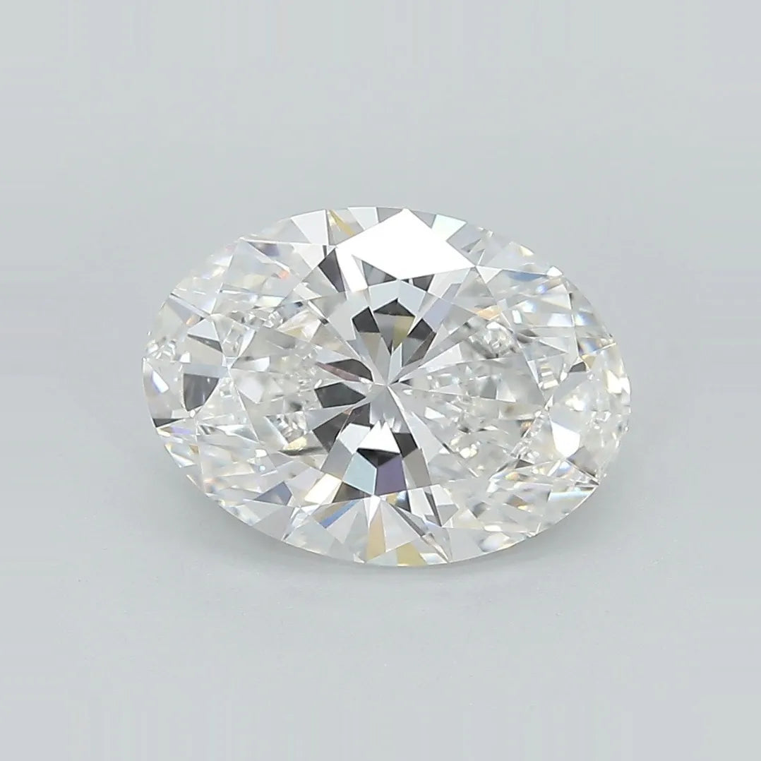 8.03ct Oval Lab Grown Diamond (Colour H, Clarity VS2, IGI Certified)