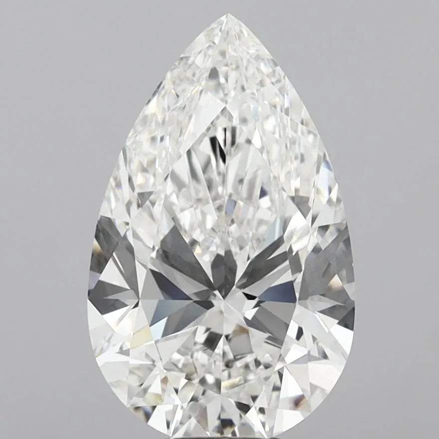 8.03ct Pear Lab Grown Diamond (Colour F, Clarity VVS2, IGI Certified)