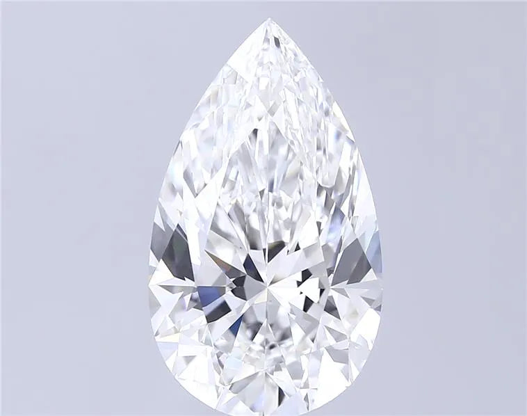 8.03ct Pear Lab Grown Diamond (Colour F, Clarity VVS2, IGI Certified)