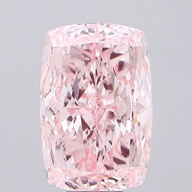 8.04ct Cushion modified Lab Grown Diamond (Colour Fancy Vivid Pink, Clarity VVS2, IGI Certified)