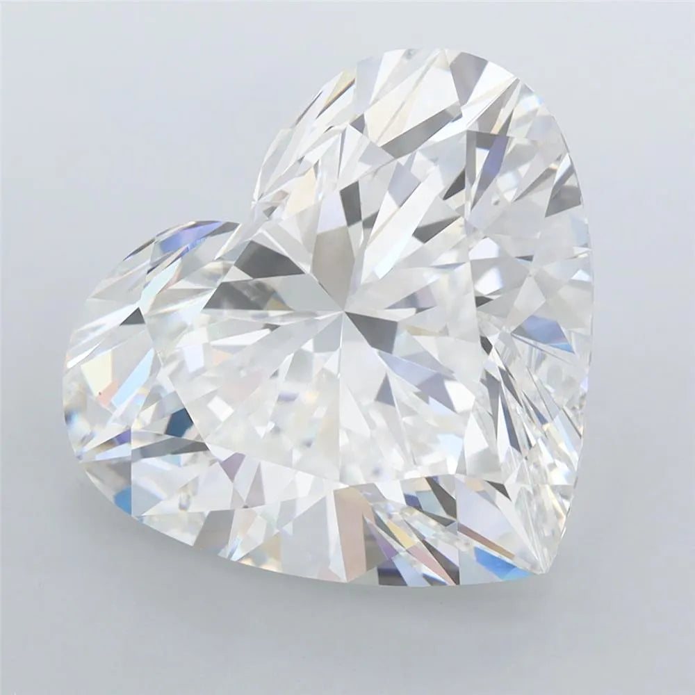 8.04ct Heart Lab Grown Diamond (Colour E, Clarity VVS2, IGI Certified)