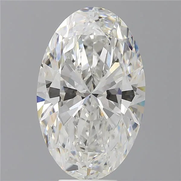 8.04ct Oval Lab Grown Diamond (Colour F, Clarity VVS2, IGI Certified)