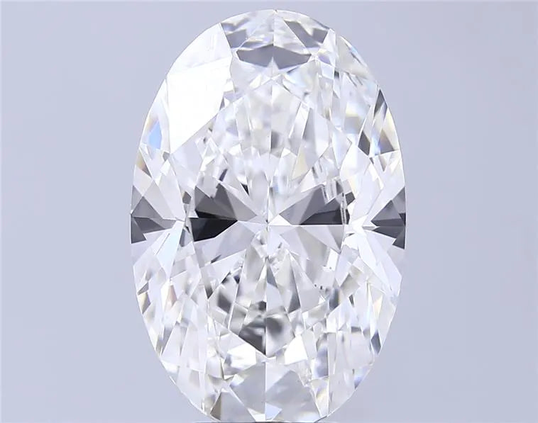 8.04ct Oval Lab Grown Diamond (Colour F, Clarity VVS2, IGI Certified)