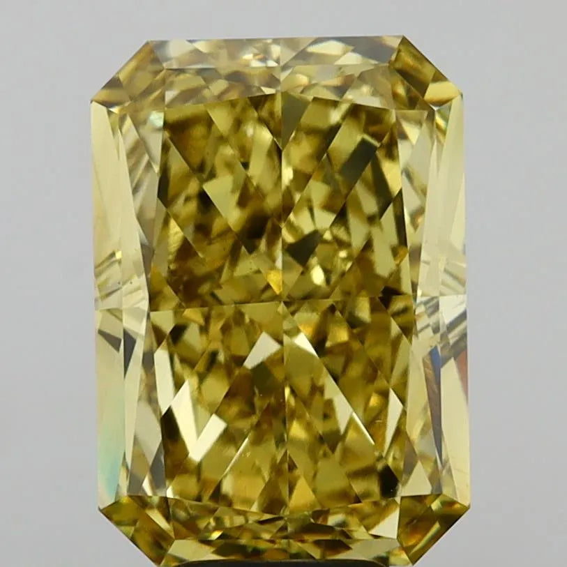 8.04ct Radiant Lab Grown Diamond (Colour Fancy Intense Yellow, Clarity VS1, IGI Certified)