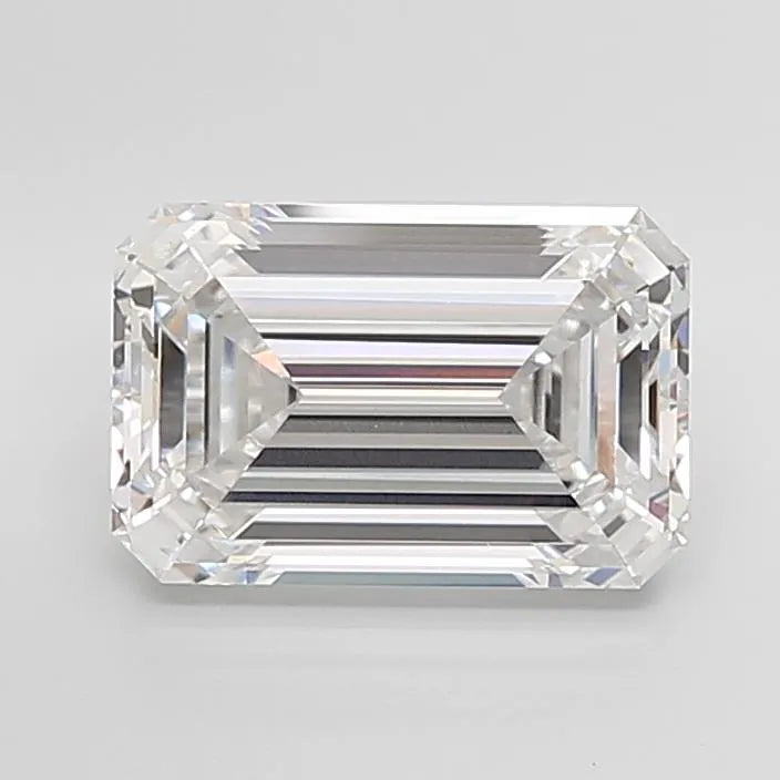 8.06ct Emerald Lab Grown Diamond (Colour F, Clarity VVS2, IGI Certified)