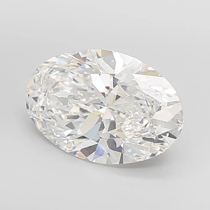8.06ct Oval Lab Grown Diamond (Colour E, Clarity VVS2, IGI Certified)