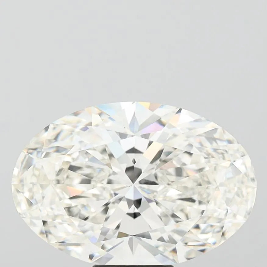 8.06ct Oval Lab Grown Diamond (Colour G, Clarity VVS2, IGI Certified)