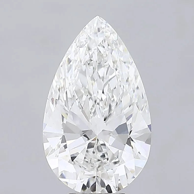 8.06ct Pear Lab Grown Diamond (Colour F, Clarity VS1, IGI Certified)