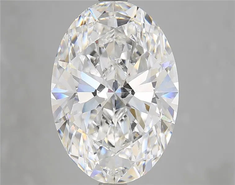 8.08ct Oval Lab Grown Diamond (Colour E, Clarity VVS2, IGI Certified)
