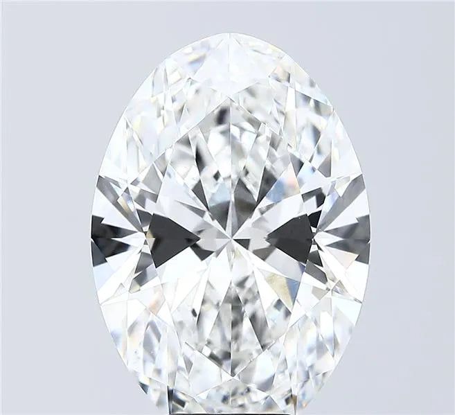 8.09ct Oval Lab Grown Diamond (Colour E, Clarity VVS2, IGI Certified)