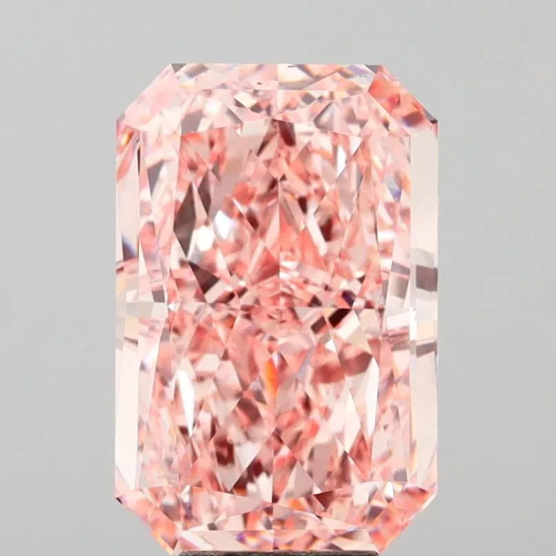 8.09ct Radiant Lab Grown Diamond (Colour Fancy Intense Pink, Clarity VVS2, IGI Certified)