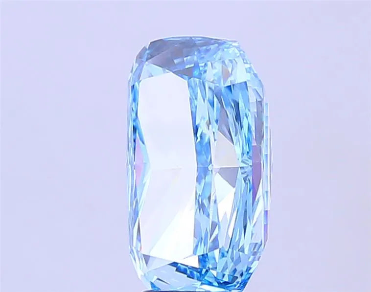 8.13ct Cushion modified Lab Grown Diamond (Colour Fancy Vivid Blue, Clarity VVS2, IGI Certified)
