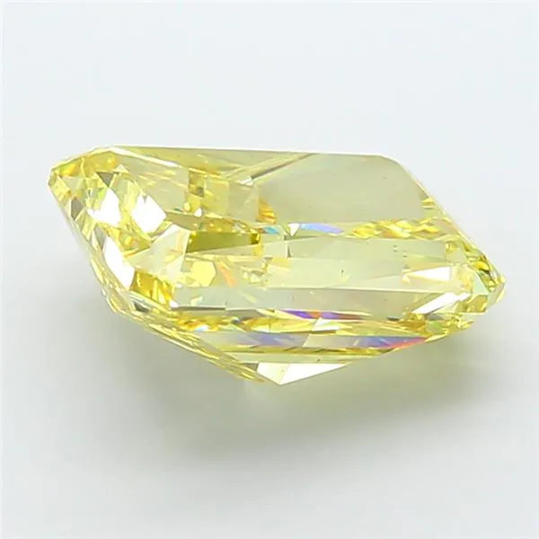 8.25ct Radiant Lab Grown Diamond (Colour Fancy Intense Yellow, Clarity VS2, IGI Certified)