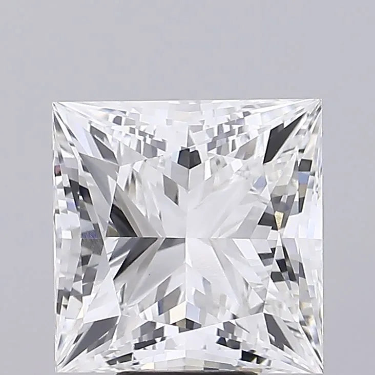 8.42ct Princess Lab Grown Diamond (Colour F, Clarity VVS2, IGI Certified)