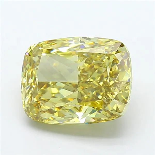 8.53ct Cushion modified Lab Grown Diamond (Colour Fancy Intense Yellow, Clarity VS1, IGI Certified)